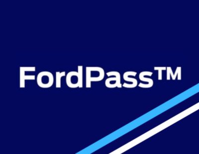 Arte Azul escrito FordPass