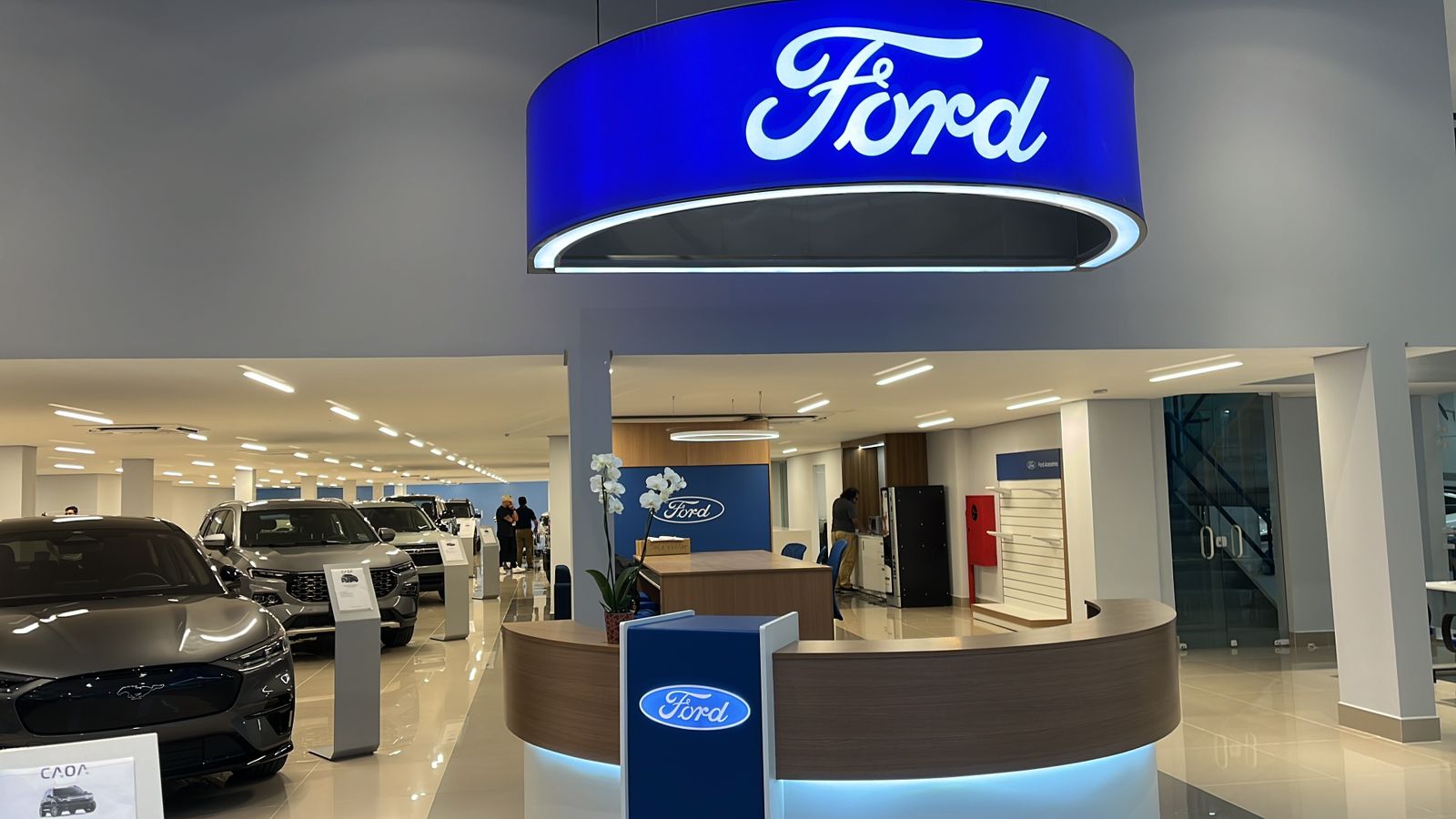Showroom Concessionária Ford Caoa