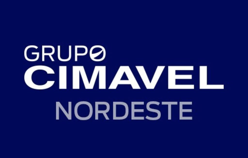 Logo Grupo Cimavel Imagem com fundo azul e logo do Grupo Cimavel