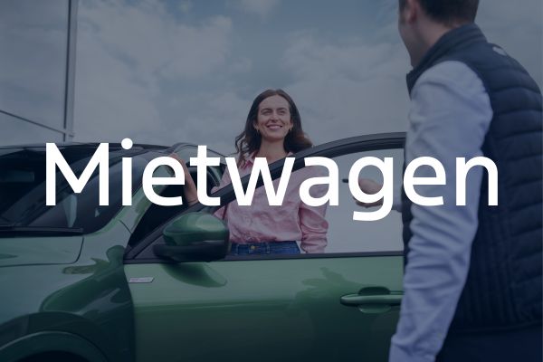 Ford Mietwagen Schlüsselübergabe
