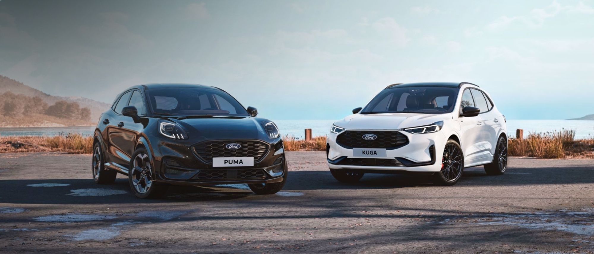 Ford Kuga et Puma Black & White Edition