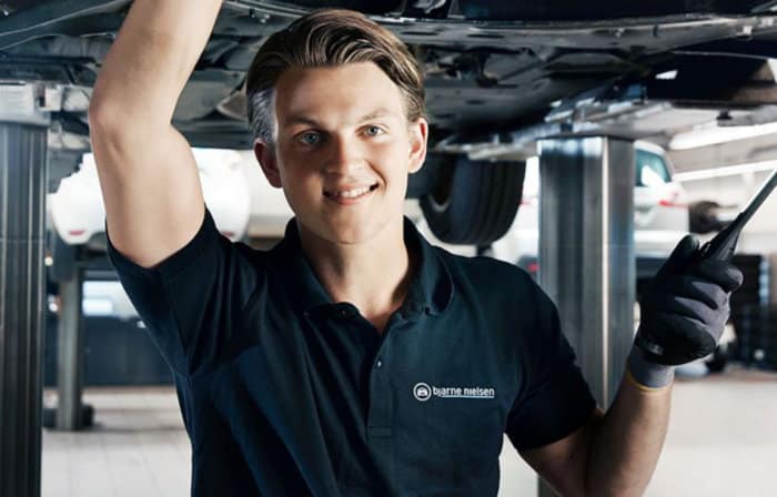 billede af ford service