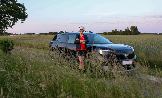 billede af Rikke ved Ford Explorer elbil