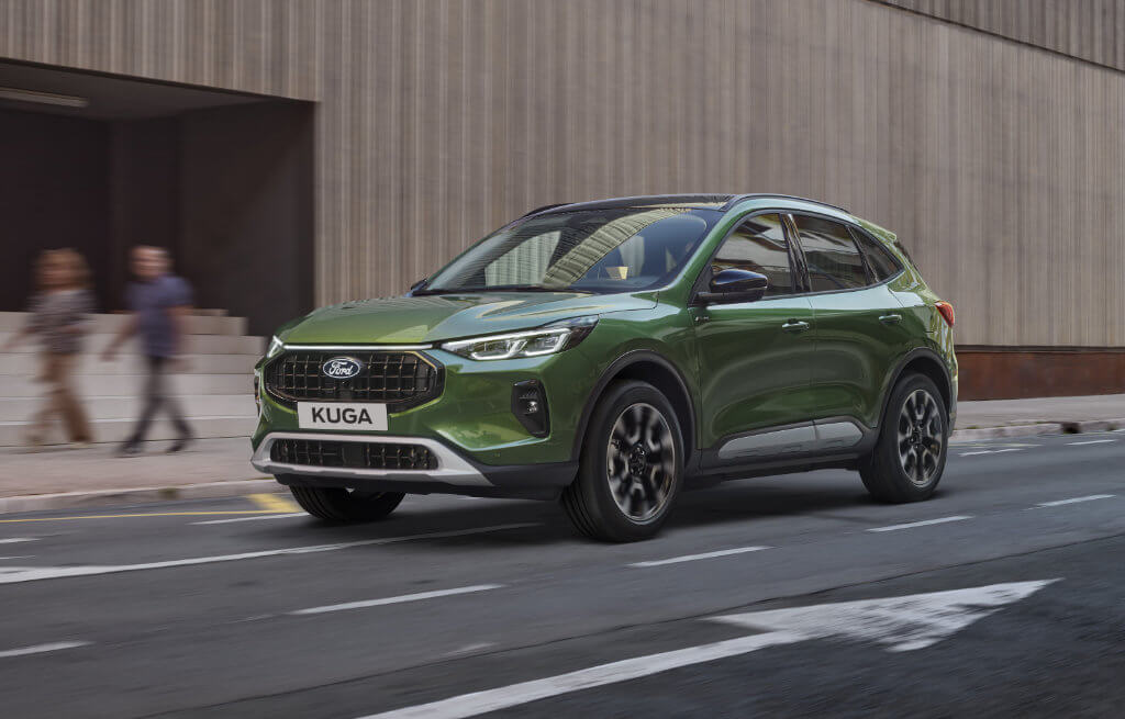 Ford Kuga verte