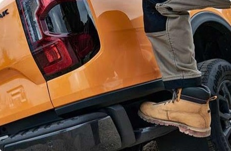 Ford Ranger vue arrière Ford ranger arrière