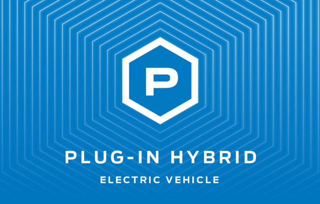 Icône motorisation hybride rechargeable