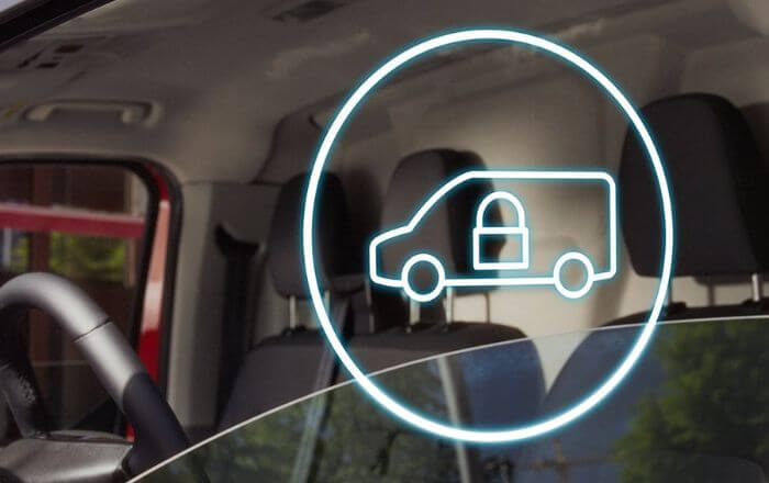 Ford Transit Custom assistant livraison