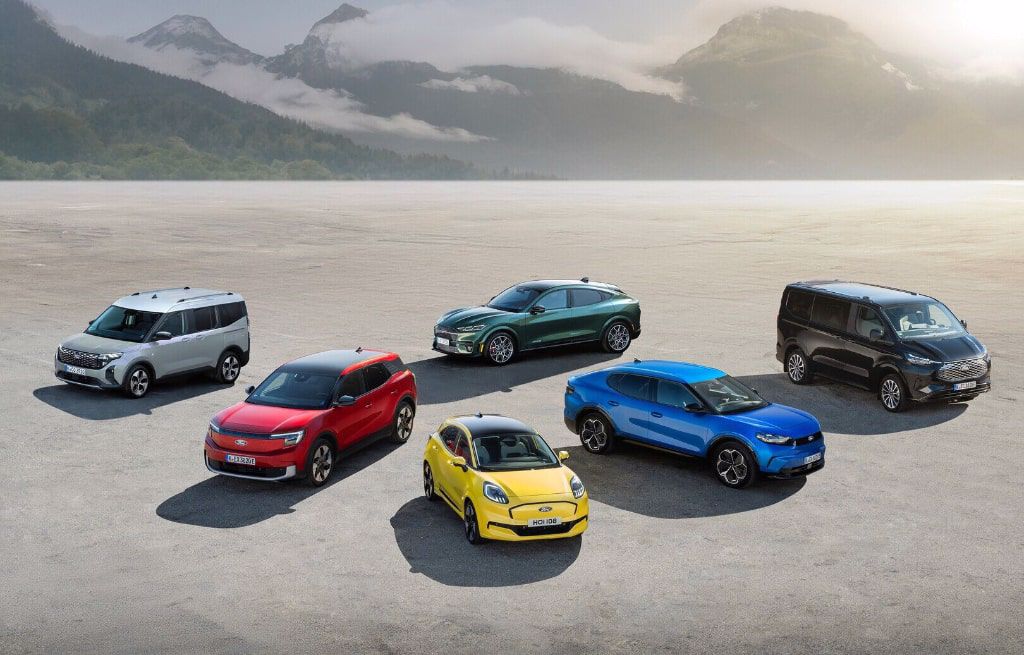 Ford elektrische voertuigen