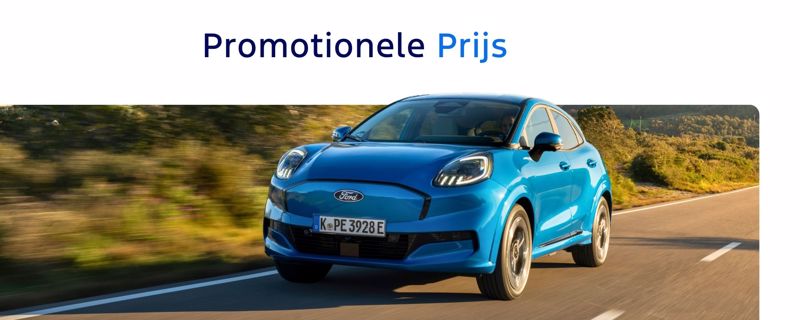 Er is reeds een **Puma Gen-E** vanaf **€ 25.499**