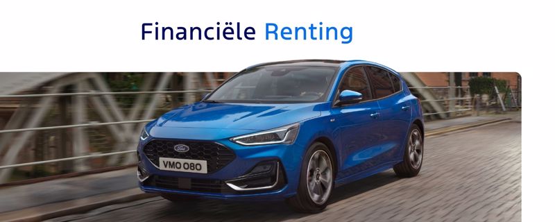 **Focus ST-Line X** - in Financiële Renting