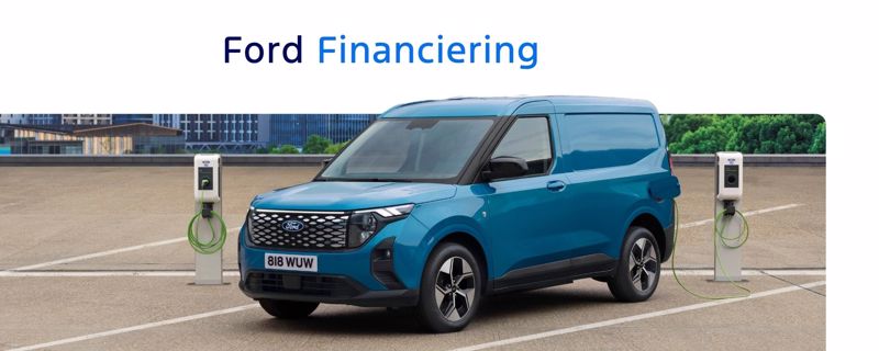 New **E-Transit Courier** - Aantrekkelijke financiering (100% elektrisch)