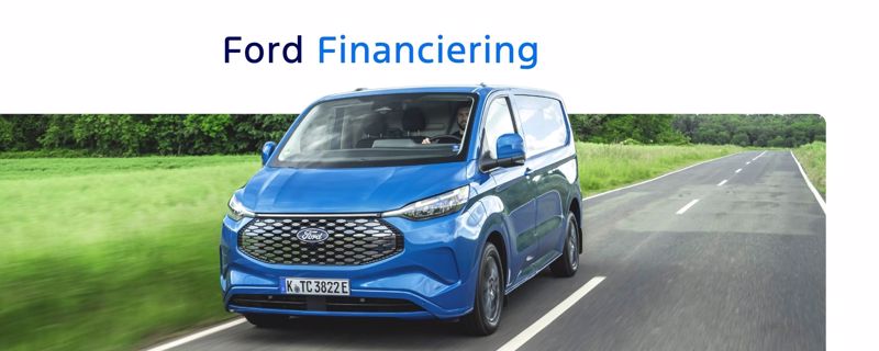 **E-Transit Custom** - Aantrekkelijke financiering (100% elektrisch)