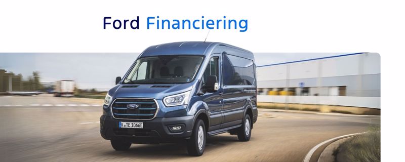 **E-Transit** - Aantrekkelijke financiering (100% elektrisch)