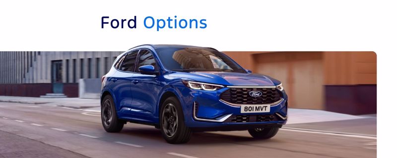 **Kuga ST-Line** (Bestseller) - via Ford Options