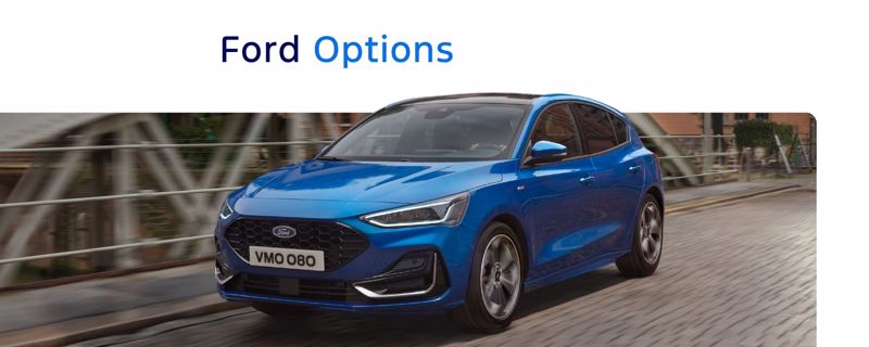 **Focus ST-Line X**- via Ford Options