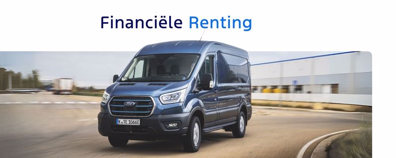 **E-Transit Trend** - in Financiële Renting