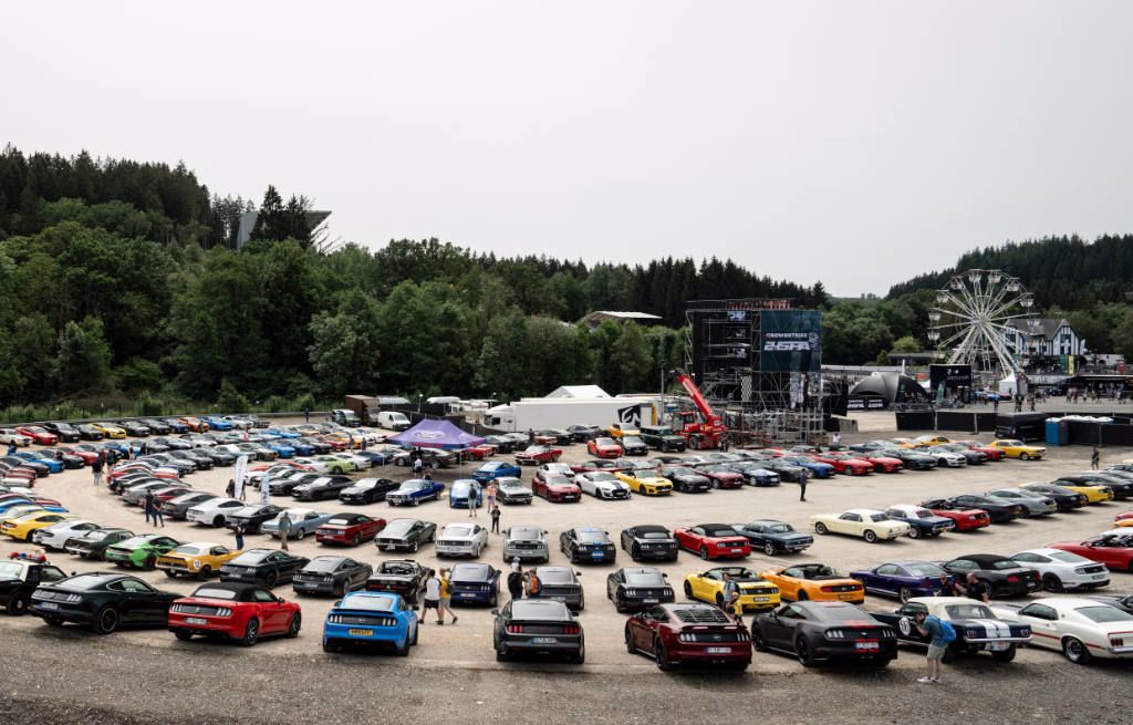 Mustangs aux 24 Heures de Spa