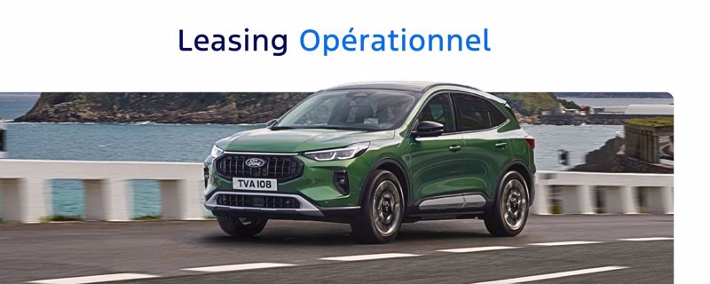 Nouveau **Kuga Titanium** - en Leasing opérationnel