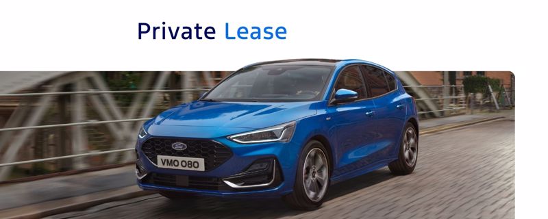 Ford **Focus ST-Line** X - **235€** /mois en Private Lease
