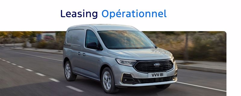 **Transit Connect** - en leasing opérationnel (Plug-in Hybrid FlexCab)