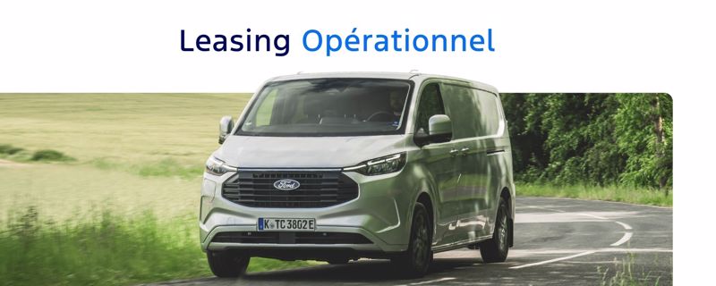 **Transit Custom** Trend - en Leasing opérationnel (Plug-in Hybrid)