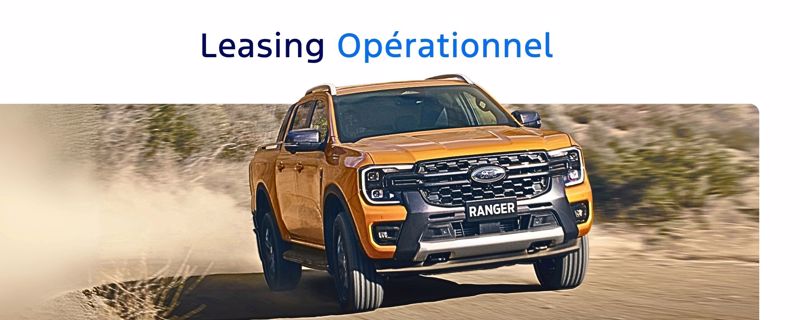 Nouveau **Ranger Wildtrak** - en Leasing Opérationnel (Plug-in Hybrid)