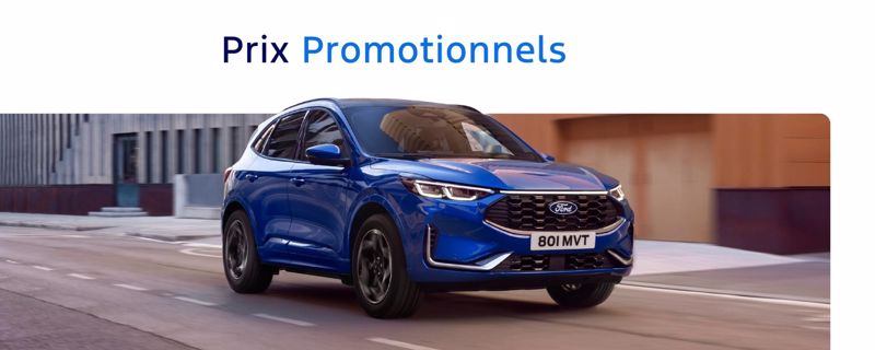 **Kuga Titanium** à partir de **28.499€**