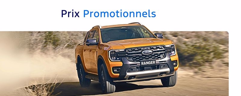 **Ranger** dès **45.499€** HTVA (Plug-in Hybrid Wildtrak)