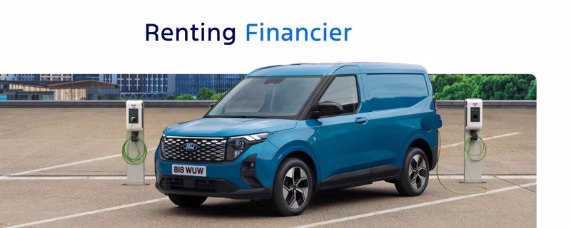 **E-Transit Courier** Trend - en Renting Financier (100% électrique)