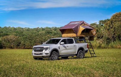 Ford firma parceria com a Blue Camping em barracas automotivas para a Nova Ranger 