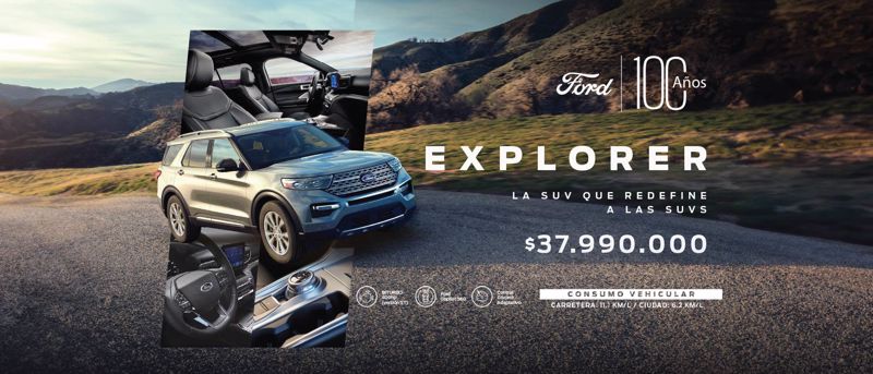 Explorer XLT Precio con Financiamiento Forum $37.990.000 (incluye bono Forum $3.500.000)