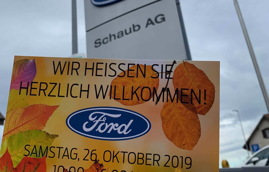 Tag der offenen Tür 2019 Garage Schaub AG Möhlin