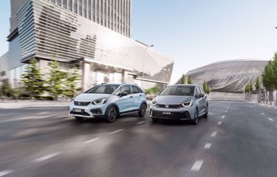 Neuer Honda Jazz e:HEV und Jazz Crosstar e:HEV mit sportlicherem Styling und mehr Leistung