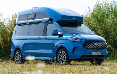 Neuer Ford Nugget mit festem Hochdach feiert Schweizer Premiere am Suisse Caravan Salon 2025