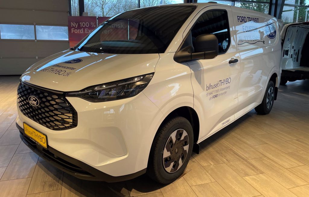 E-Transit Custom er nu tilgængelig i butikken