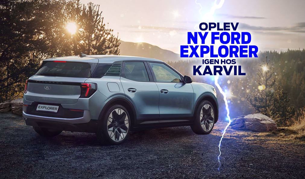 Ford Explorer kan igen besøges hos Karvil d. 23.-27. maj