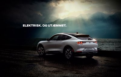 Den elektriske Mustang Mach-E - Kommer snart