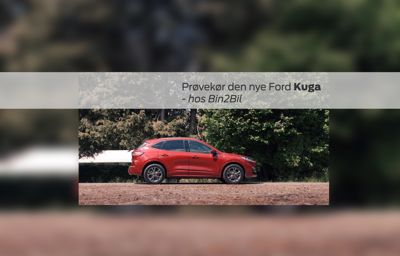 Den nye Ford Kuga hos Bin2Bil