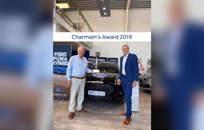 Vinder af Ford Chairman's Award 2019