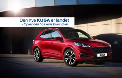 Den nye Ford Kuga er landet i Aars