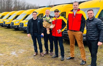 DHL Danmark skal køre Ford E-Transit