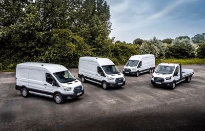 Ford E-Transit testes på de europæiske veje