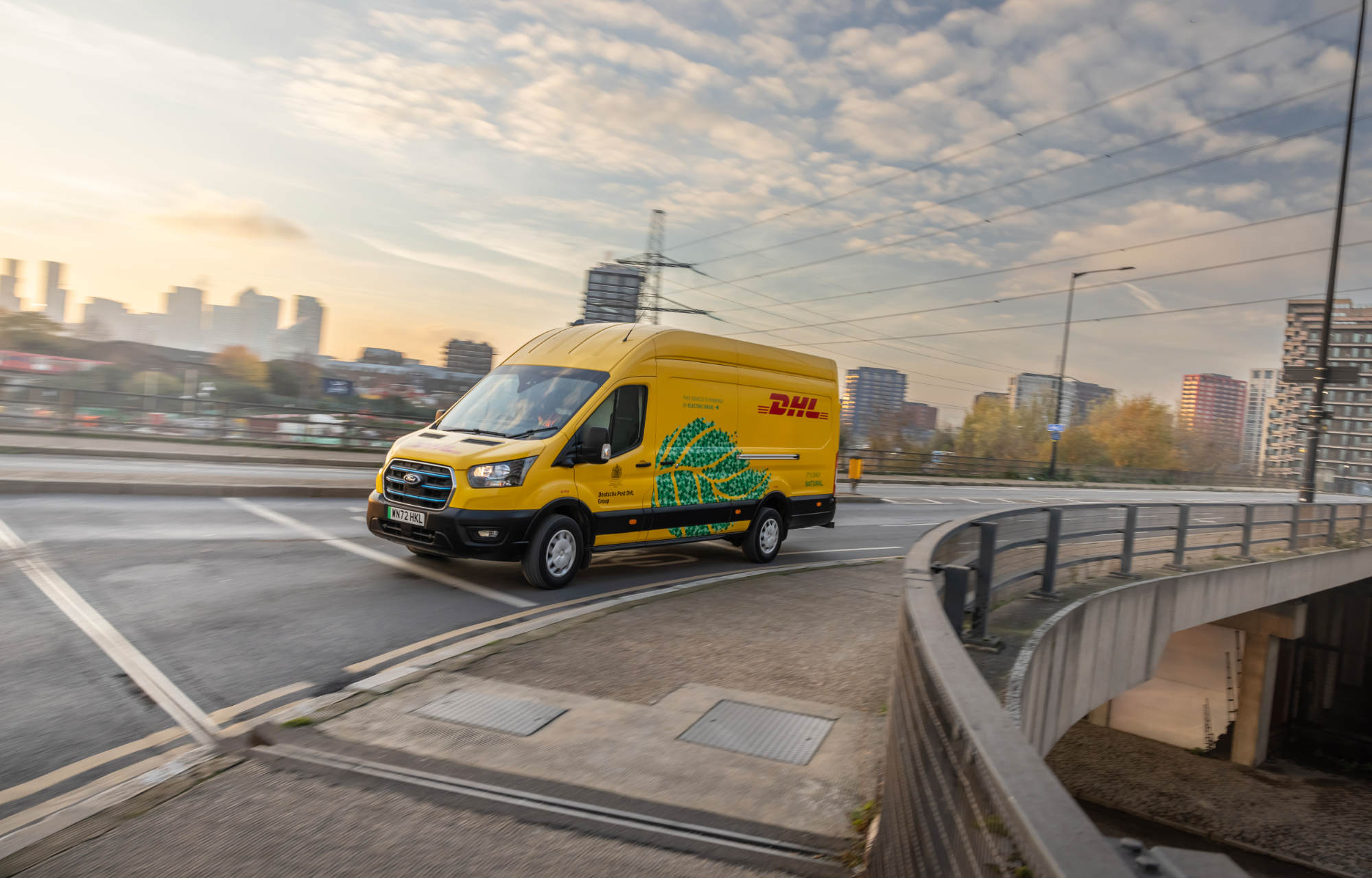 Ford Pro og Deutsche Post DHL Group går sammen om fremtidens elektriske varelevering