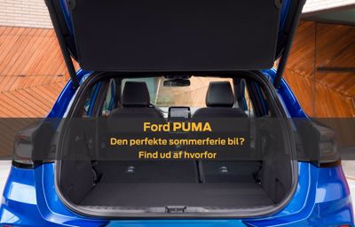 8 gode grunde til at vælge den nye Ford Puma