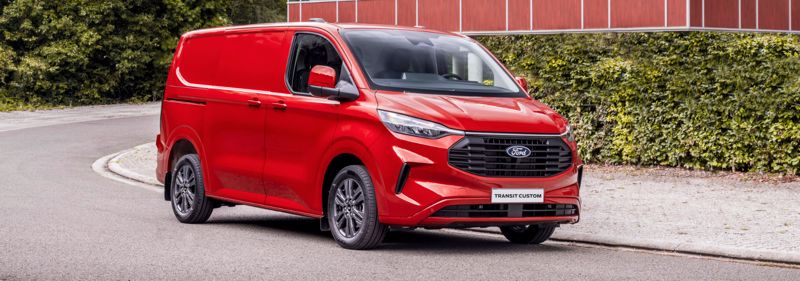 Ford Transit Custom – Leasing fra kun 1.795 kr./md. + moms*!