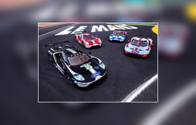 Ford hylder Le Mans-sejre med unikke Ford GT-design