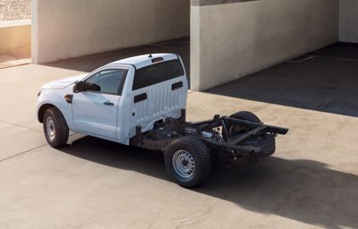 Ford introducerer prisvindende Ranger som opbygningsklar Chassis Cab