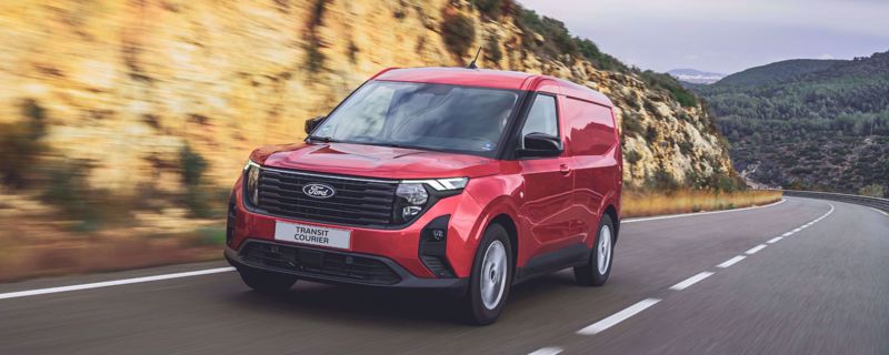 Uusi Ford Transit Courier – Hyödynnä edullinen 1,9 % + kulut rahoitus