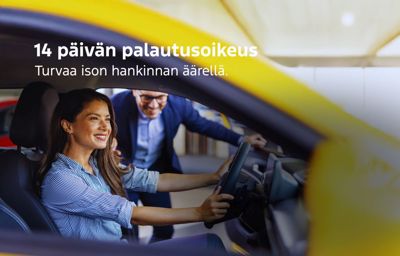 14 päivän palautusoikeus kaikkiin käytettyjen ajoneuvojen kauppoihin