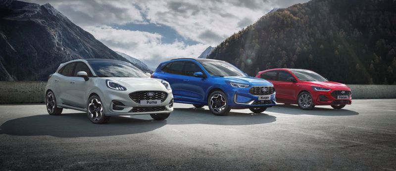 Valitse etusi erään Ford Focus-, Puma- ja Kuga-malleja - ylihyvitys jopa 4 000 €!